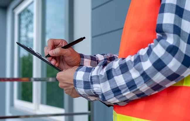 Professional home safety inspection for windows and doors