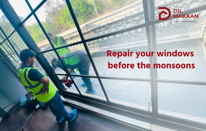 uPVC window repair and sliding window repair service in Delhi NCR